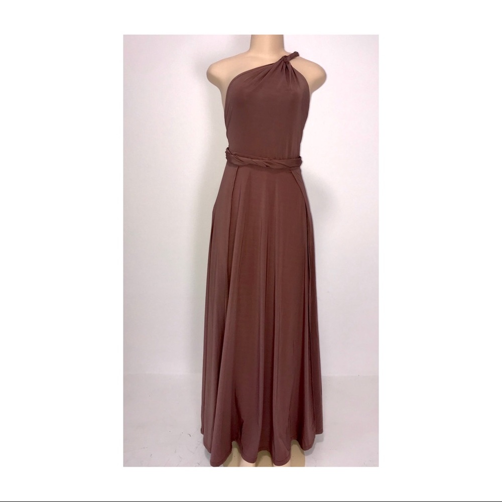 Sexy double high split VAMP dress